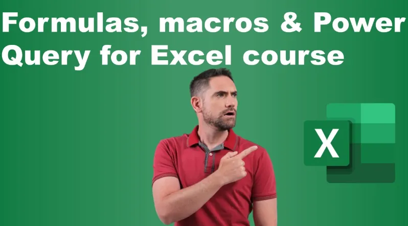 Formulas Macros PowerQuery for Excel image